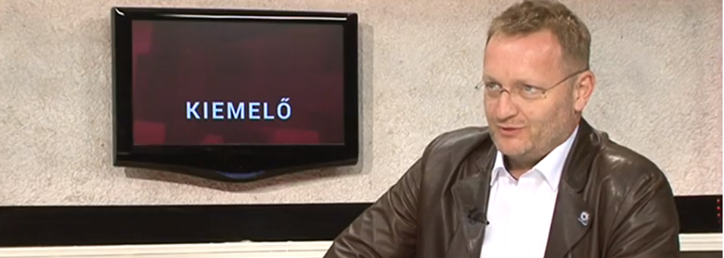 Németh László Frici nyilatkozata a Kecskeméti TV-ben borítókép